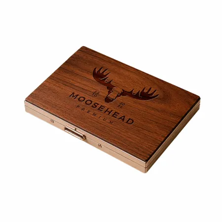 Metal Framed Wooden Cigarette Cases - Custom Coasters Now