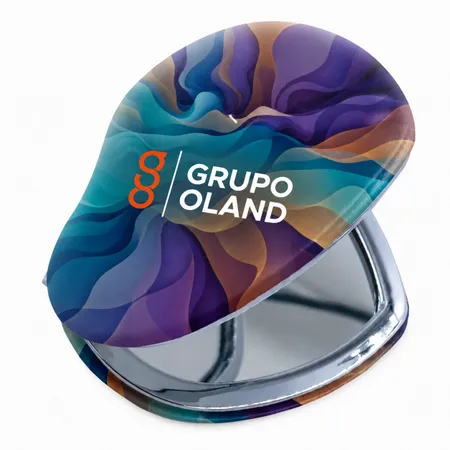 Foldable Compact Mirrors - Custom Coasters Now