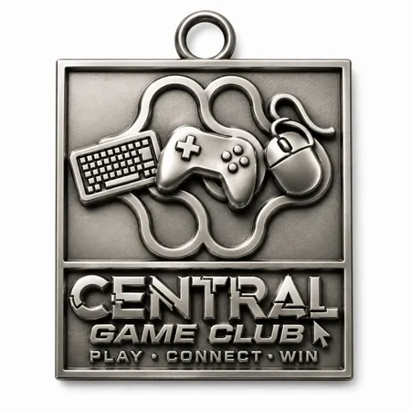 3D Metal Charms - Custom Coasters Now