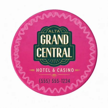 Custom Full Color Poker Chips - Custom Coasters Now