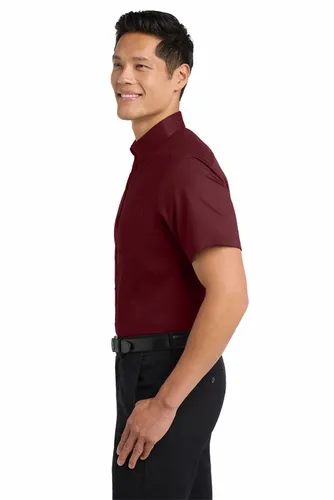 Burgundy/ Light Stone