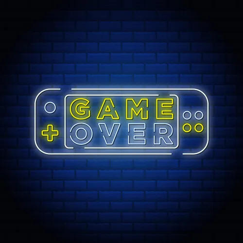 Game Neon Sign - Custom Coasters Now