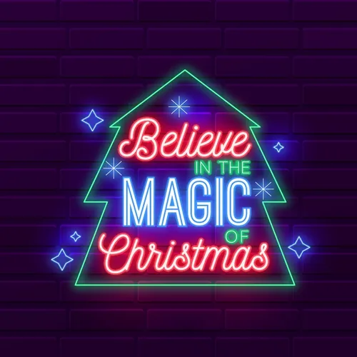 Believe in the Magic of Christmas - Custom Coasters Now