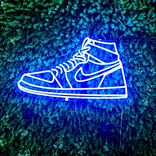 Sneaker Neon Sign - Custom Coasters Now