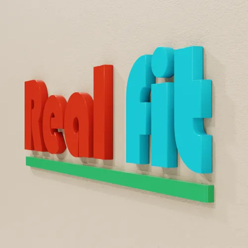 Painted Solid Acrylic Letters - Custom Coasters Now