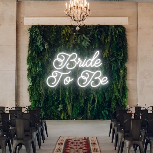 Bride To Be LED Neon Sign - Custom Coasters Now