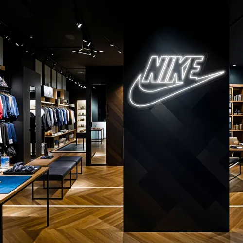 Nike Neon Sign - Custom Coasters Now