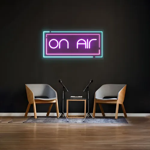 Cool On Air Neon Sign - Custom Coasters Now