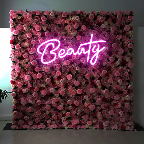 Radiant Beauty Pink Neon Sign - Custom Coasters Now