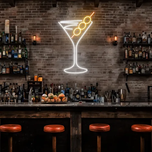 Vibe Glass Neon Signs - Custom Coasters Now