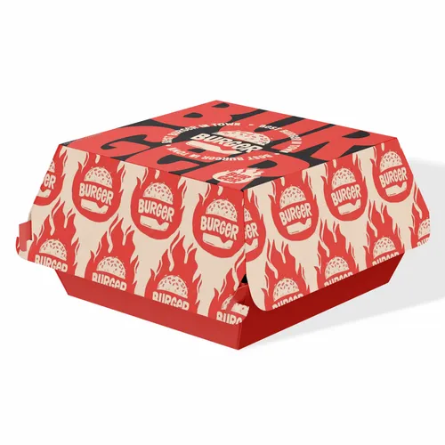 Hamburger Box - Custom Coasters Now