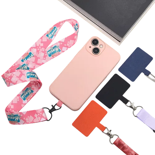 Lanyard & Blank Insert Phone Wallet - Custom Coasters Now