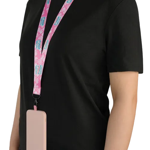 Lanyard & Blank Insert Phone Wallet - Custom Coasters Now