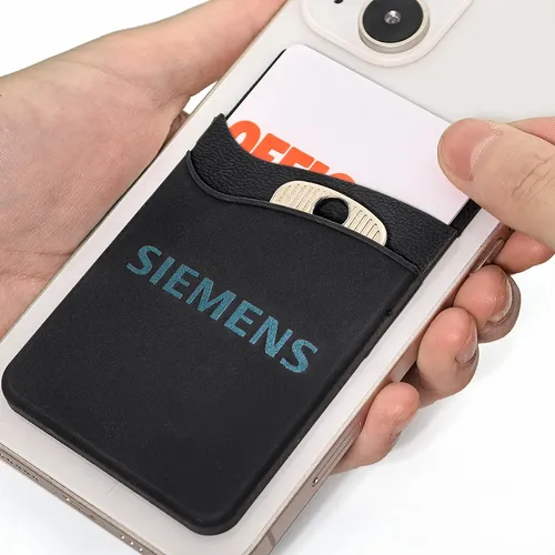 Silicone Phone Wallet Dual Card Holder - Custom Coasters Now