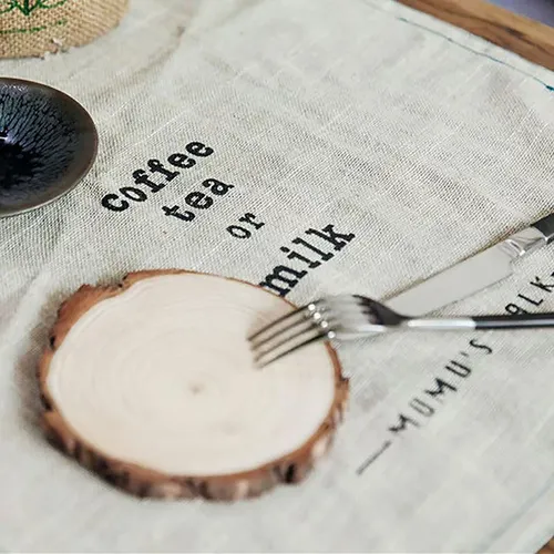Linen Towels - Custom Coasters Now