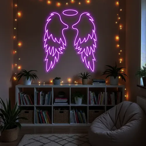 Custom Angel Wings Neon Signs - Custom Coasters Now