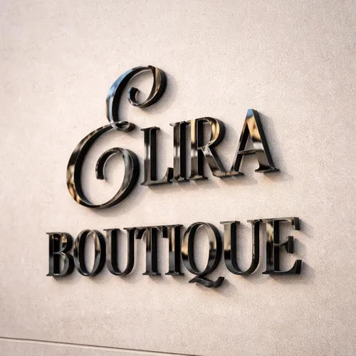 3D Stainless Steel Signs - Custom Coasters Now