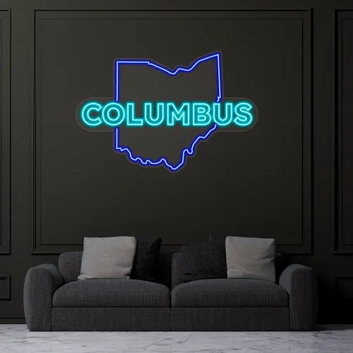 Custom Neon Signs In Columbus - Custom Coasters Now