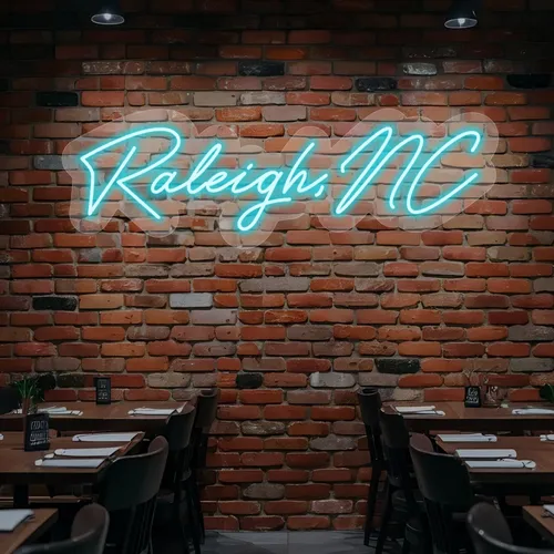 Custom Neon Signs In Raleigh, NC - Custom Coasters Now