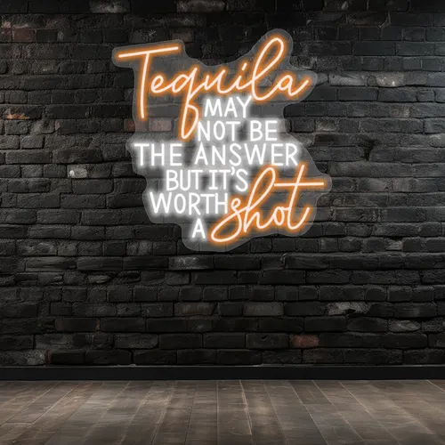 Custom Tequila Neon Signs - Custom Coasters Now