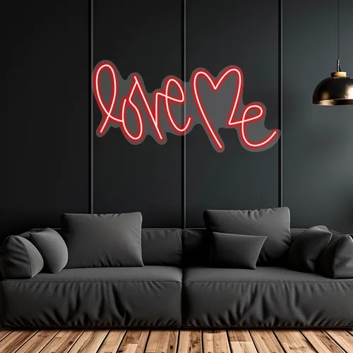 Custom Love Me Neon Signs - Custom Coasters Now