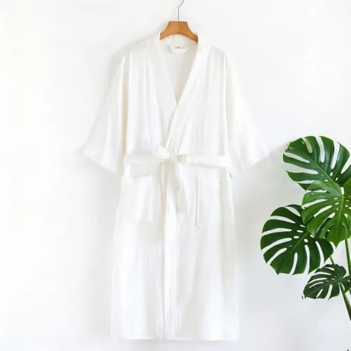 4 Layer Gauze Cotton Bathrobes - Custom Coasters Now