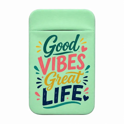 Lycra Phone Card Wallet - Custom Coasters Now