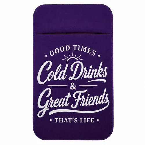 Lycra Phone Card Wallet - Custom Coasters Now