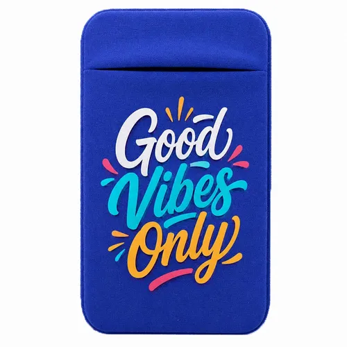 Lycra Phone Card Wallet - Custom Coasters Now