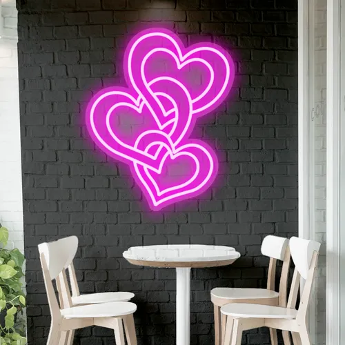 Custom Pink Neon Signs - Custom Coasters Now