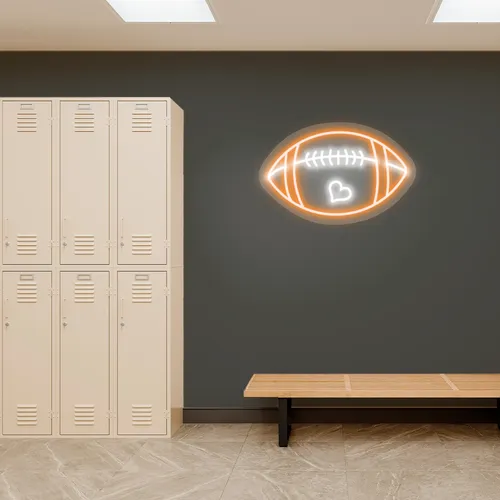 Custom Football Neon Signs - Custom Coasters Now