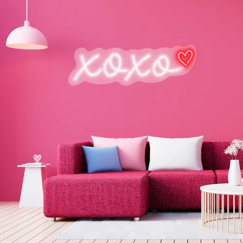 Custom XOXO Neon Signs - Custom Coasters Now
