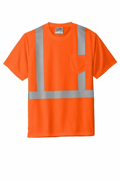 CornerStone ANSI 107 Class 2 Mesh Tee. CS200 - Custom Coasters Now