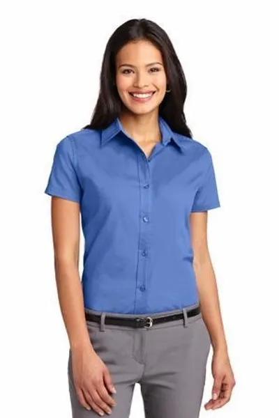 Port Authority Women's Short Sleeve Easy Care Shirt. L508 - Custom Coasters Now