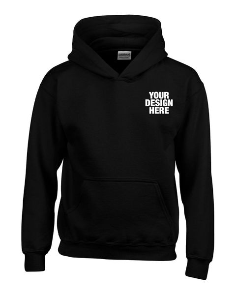 Gildan Youth Heavy Blend 8 oz., 50/50 Hooded Sweatshirt - Custom Coasters Now