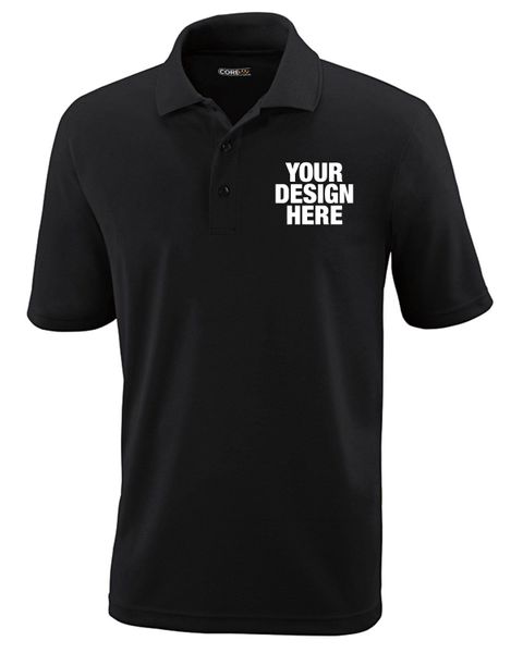 CORE365 Men's Origin Performance Piqu Polo - Custom Coasters Now