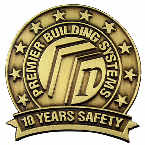 Die Struck Metal Magnet - Custom Coasters Now