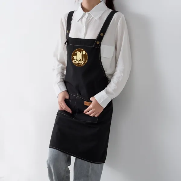 Strap Canvas Apron - Custom Coasters Now