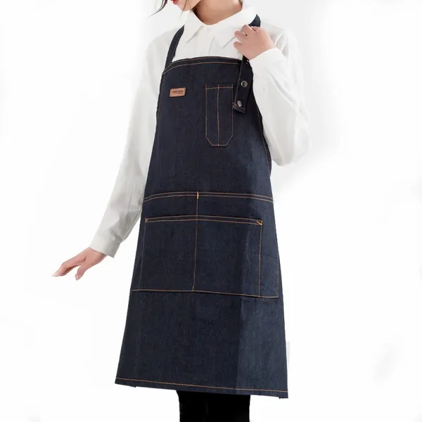 Denim Lanyard Apron - Custom Coasters Now
