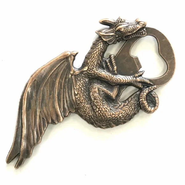 3D Baby Dragon Bottle Opener - Custom Coasters Now