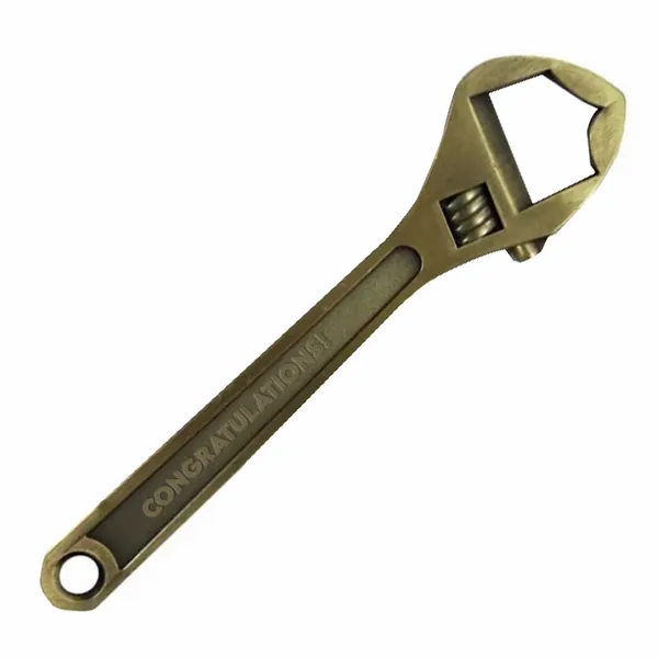 Monkey Wrench Bottle Opener - Custom Coasters Now
