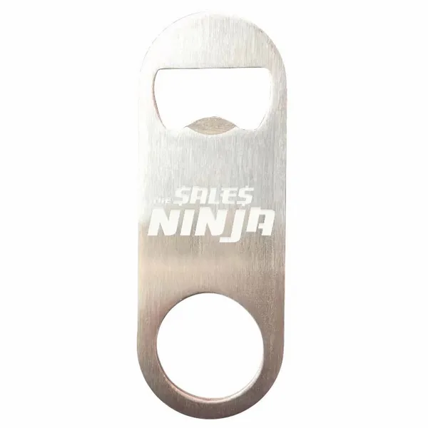 Portable Flat Bottle Opener - Custom Coasters Now