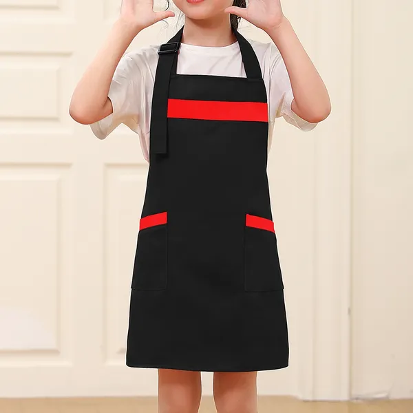 Kids Tiny Cotton Neck Strap Apron - Custom Coasters Now