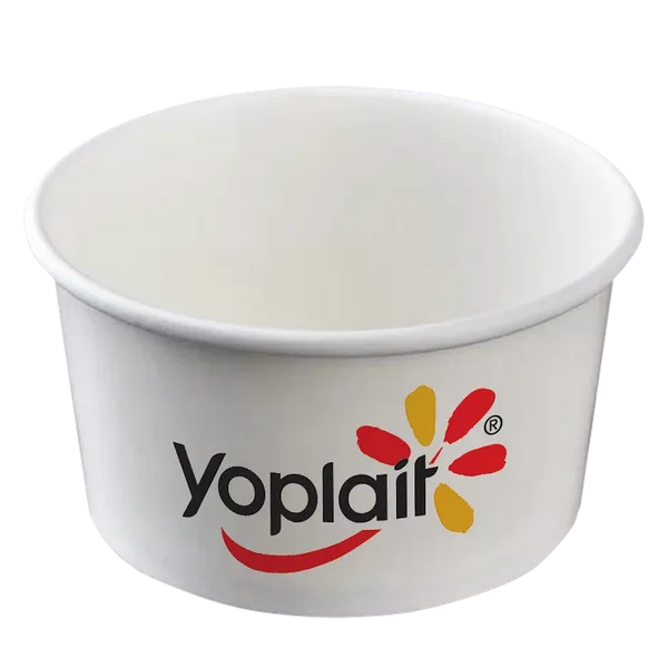 Paper Yogurt Cup - Custom Coasters Now