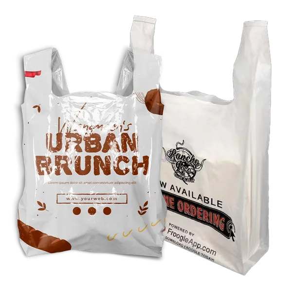 Eco-friendly Plastic To Go Bag - Custom Coasters Now