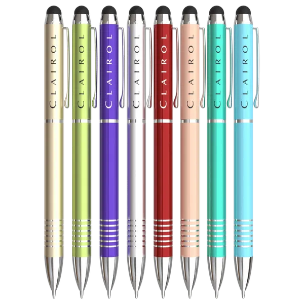 Lines Polish Metal Ball Pen