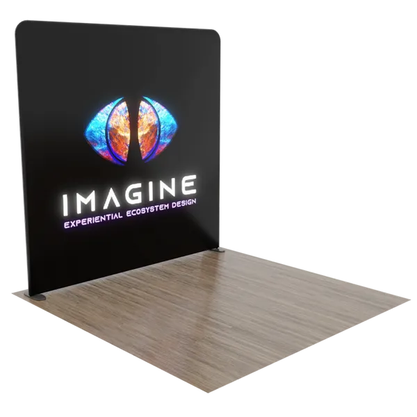 10' x 10' Backlit Display - Custom Coasters Now