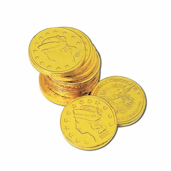 Liberty/Blank Chocolate Coin - Custom Coasters Now