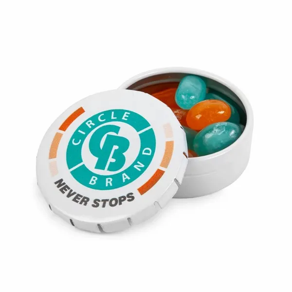 Snap-It Tin-Jelly Belly® - Custom Coasters Now
