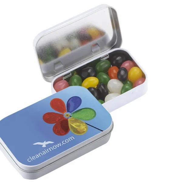 Rectangular Tin - Jelly Beans - Custom Coasters Now